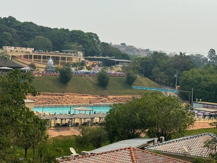 Casa Dentro Parque Aquatico Villa Águas de Lindóia Buitenkant foto